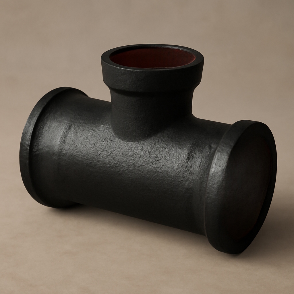 Тройник раструбный чугунный ТР 800х450 мм ГОСТ 5525-88