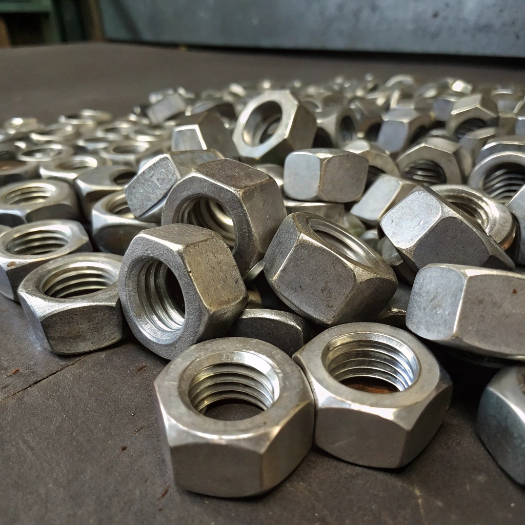 Гайка стальная М8 шаг резьбы 1,25 мм 20Х13 ГОСТ 1759.0-87