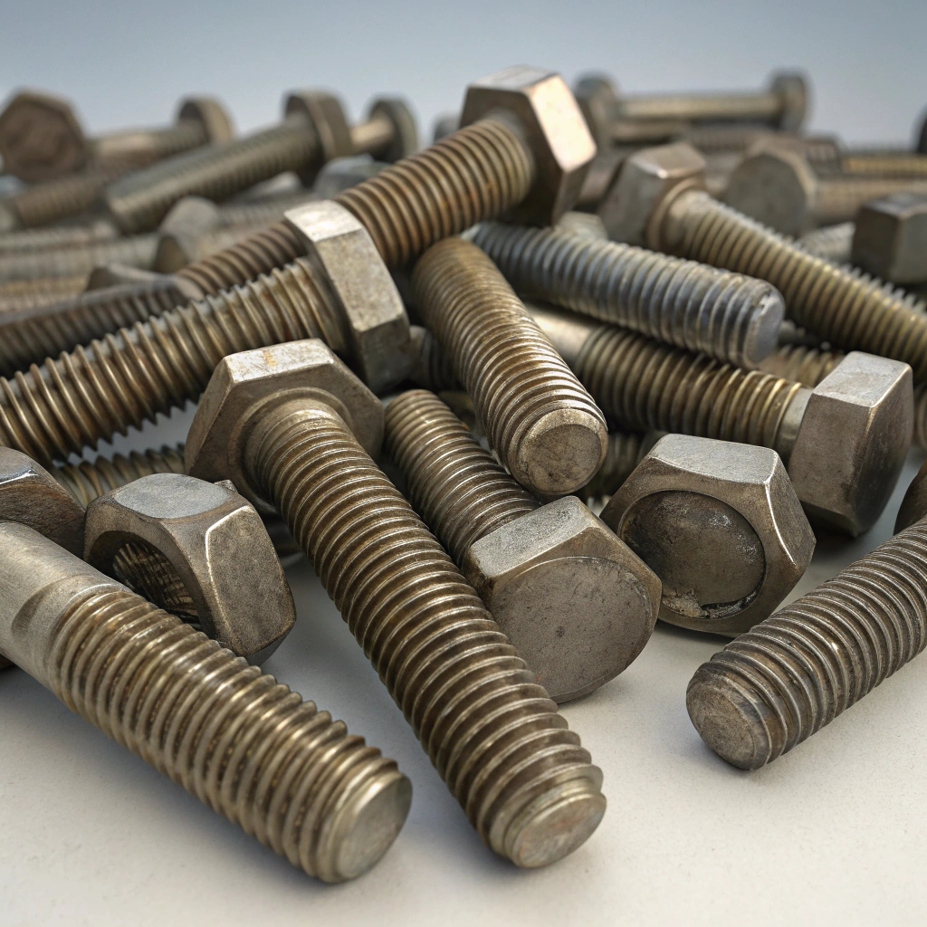 Болт шестигранный с резьбой до головки М16х55 прочность 8.8 DIN 933